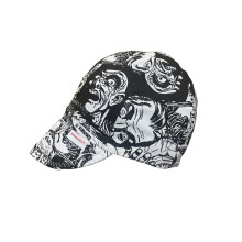 Comeaux Caps Vendbar svejseh?tte - Vintage Monsters (US Numeric 7 3/4 White)