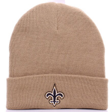 Echte Merchandise New Orleans Saints Teamkleur Gouden Gebreide Cuff Beanie Hoed