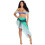 Fantasia de Sereia 3 PC com Topo de Pérola e Saia Assimétrica 1