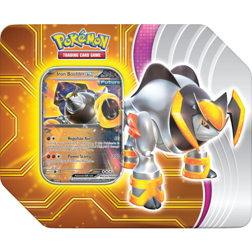 Pokémon Pokemon TCG: Paradox Destinies Tin - Iron Boulder EX