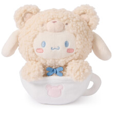 GUND Sanrio Officile Hello Kitty en Vrienden Cinnamoroll Caf Latte Teddybeer Plush 15 cm