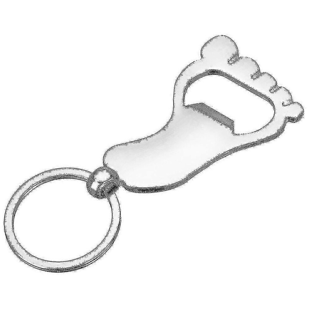 Foot Type Keychain Gadgets Bottle Opener Zinc Alloy Kitchen Accessories Pendant Bar Tools-4 Chumian