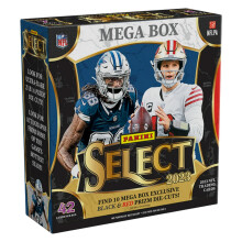 2023 Panini Select Fuball-Sammelkarten-Megabox