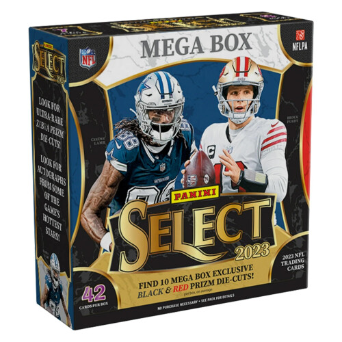 Mega caja de cromos de fϊtbol Panini Select 2023