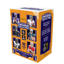 2024-25 Panini Contenders NFL Football Blaster Box Offizielle Sammelkarten Enthlt Blaster-exklusive Parallels Rookie Tickets und Beilagen