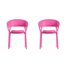 Pices de rechange pour poupe Barbie Dreamhouse Doll House Playset HMX10 - Ensemble de remplacement de 2 deux chaises roses