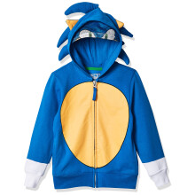 SEGA unisex kind Sonic the Hedgehog kostuum hoodie hooded sweatshirt Royal 14-16 US