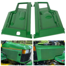 HECASA Seitenverkleidungs-Set ersetzt AM128982 AM128983, kompatibel mit John Deere 415 425 445 455, Paar linke und rechte Seite