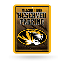 Rico Industries NCAA Missouri Tigers 8,5"" x 11"" hiilikuitumetallinen pyskintikyltti ? loistava miehelle Luola-sngyn huone Toimisto Koti D?cor