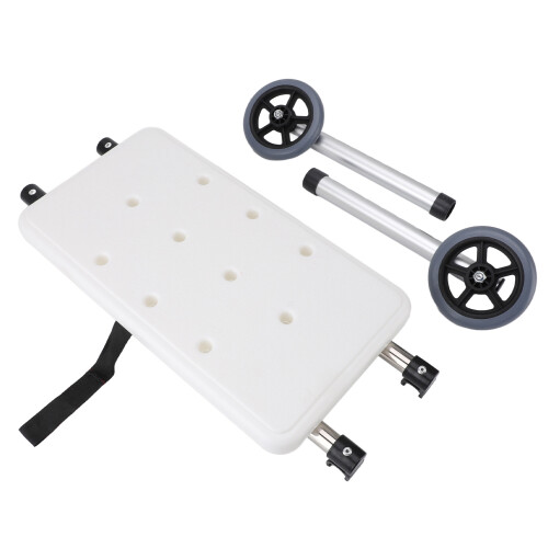 Set Ruote Panca Bagno White Walker Alluminio H8 2