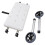 Set Ruote Panca Bagno White Walker Alluminio H8 4