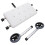 Set Ruote Panca Bagno White Walker Alluminio H8 2