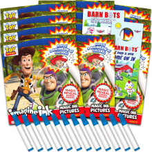 Disney Toy Story Imagine Ink Ensemble de livres de coloriage pour enfants  Lot de 12 livres de coloriage Pixar  encre magique sans gchis avec