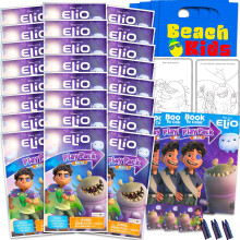 Disney Elio Mini ensemble de cadeaux de fte pour enfants  Bundle avec 24 mini packs de jeu Elio Grab n Go avec pages  colorier, autocollants e