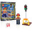 LEGO LEGO City Minifigure - Εργάτης/Κατασκευαστής με Φανάρι και Γκρέιντερ 1
