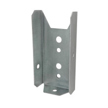 Pozinkovan konektor drku plotu 2x4 pro zbradl drevenho sloupku  20 Gauge (10 balen)