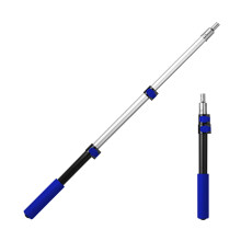 Bates - Vara de Extensão, 1,4 a 3 Pés, Azul Escuro, Vara Telescópica