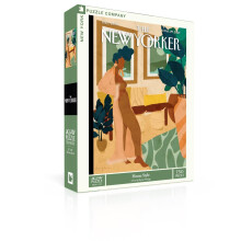 New York Puzzle Company - New Yorker huisstijl - 750 stukjes puzzel voor familiespelavonden door Reyna Noriega