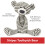 GUND Gund Toothpick Bear (38cm) (Stripes) 2