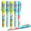 Disney Canetas Disney Stitch para Material Escolar - Pacote com 6 Canetas com Clips 2