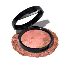 LAURA GELLER NEW YORK Baked Blush-n-Bronze Marmer 2-in-1 Sculpting Bronzer Blush - Berry Bronze - Contour met Stralende Glans