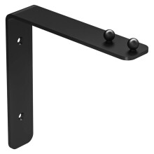 National Hardware N275-530 Cintre carr pour plantes 7"" Noir