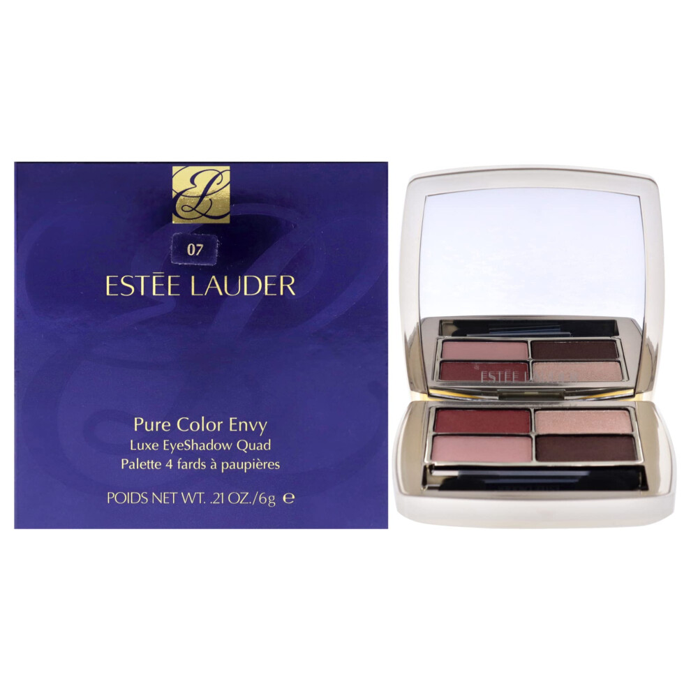 Estee Lauder - Pure Color Envy Luxe Eyeshadow Quad # 07 Boho Rose 503670 6G/0.21Oz