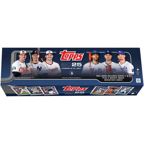2025 Topps kompletta set Baseball - Fabriksfrseglad - Retail Box