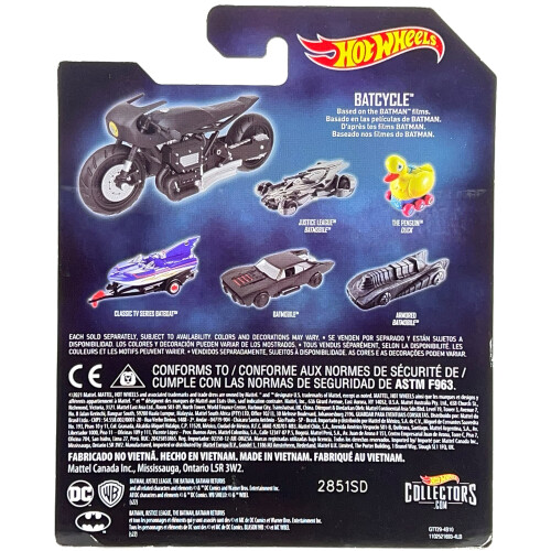 Hot Wheels Hot Wheels Batman Fahrzeug Assortiment 1