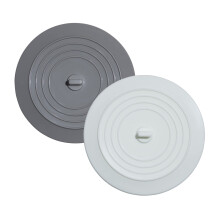 Tappi di scarico in silicone da cucina HIC per cucina, bagno, lavanderia, officina e tritarifiuti, set di 2