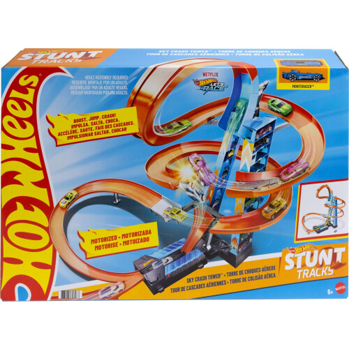Hot Wheels Sky Crash Tower Track Set