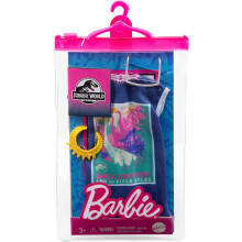 Barbie Fashions Looks complets 3 vtements de poupe inspirs de la marque populaire Roxy Look complet avec tenue et accessoires Cadeau de poupe