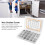 M2 M3 M4 M5 Countersunk Head Hex Socket Screw Set Stainless Steel Assortment 8