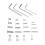 M2 M3 M4 M5 Countersunk Head Hex Socket Screw Set Stainless Steel Assortment 9