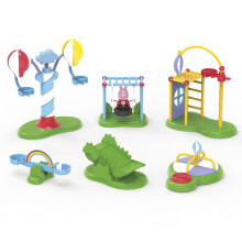 Peppa Pig Peppa's Avonturen Peppa's Ballonpark Speelset, Perfect voor Paascadeaus