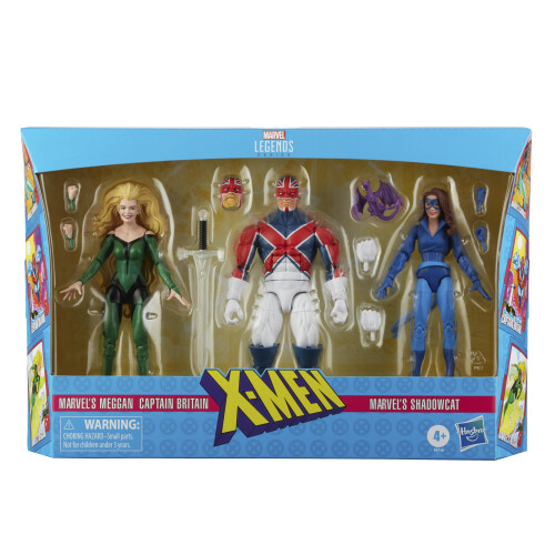 Marvel Marvel Legends Excalibur Multipack, Captain Britain, Meggan, Shadowcat, 9 Zubehör 1