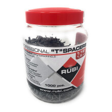 Podkladki dystansowe RUBI T 1/16"" (1,5 mm) 1000 szt. sloik (nr ref. 02715)