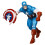 Marvel Marvel Legends Series Captain America, Avengers Retro Comics 15 cm Actionfigur mit Schild 5