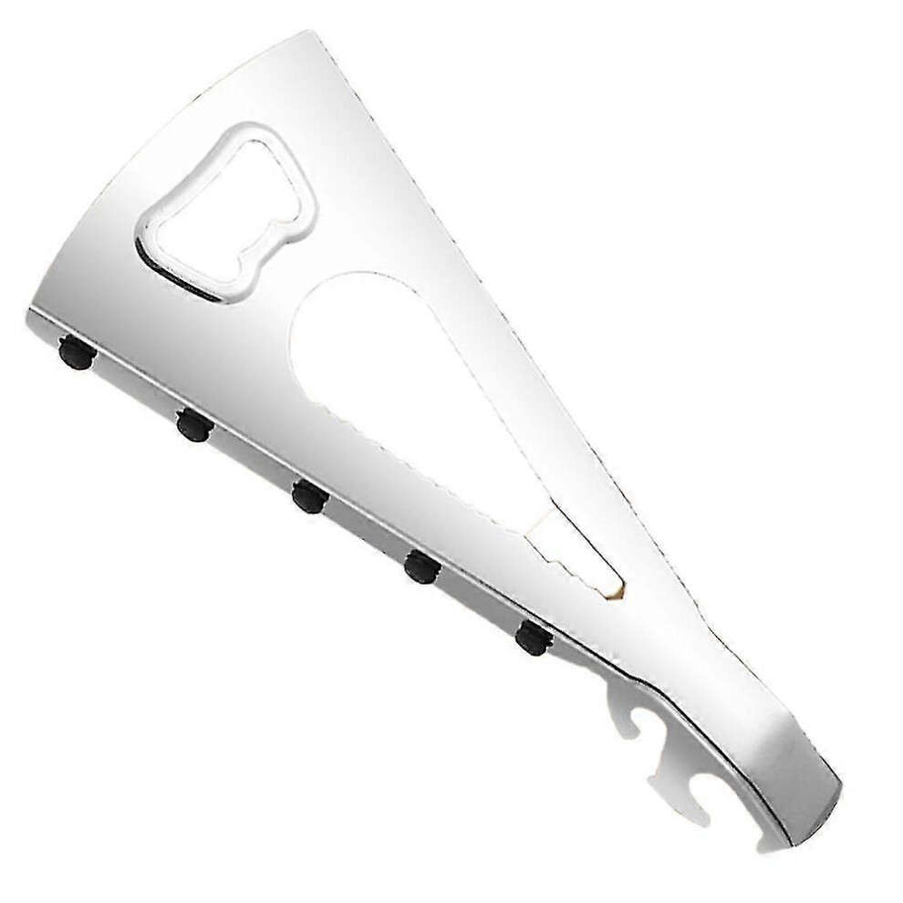 Multifunctional can opener for fruit and beer bottles