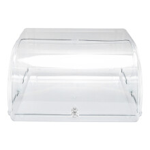 Transparente Aufbewahrungsbox mit Rolldeckel und