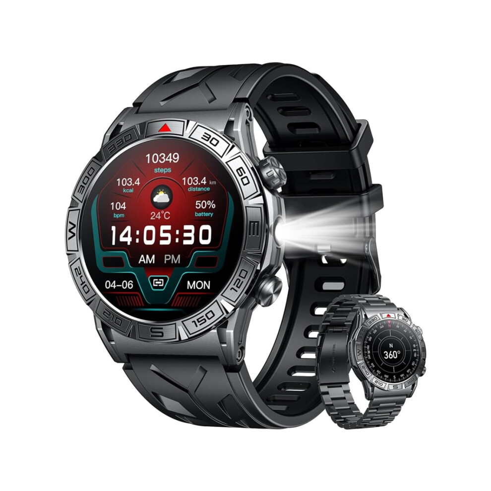 Smartwatch With Bluetooth Calling, Heart Rate Monitor, Pedometer, Blood Pressure Monitor 6220252908266
