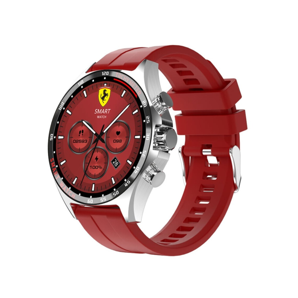 Smartwatch With Bluetooth Calls, Health Monitoring, Sos Feature And Music Playback, Veanxin Red 6220252894972
