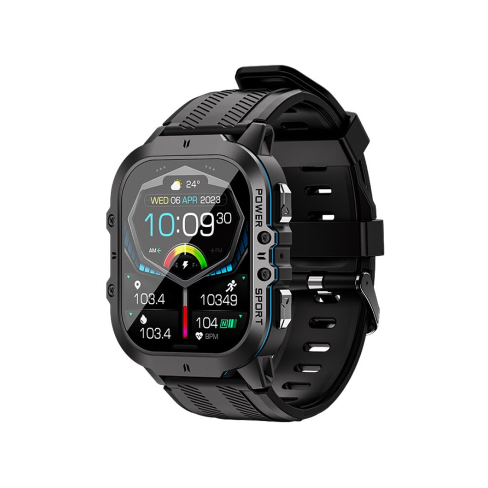 Smartwatch With Tooth Calls, Voice Assistant, Women's Health Monitoring, And Multisport Modes - Veanxin Blue 6220252895030