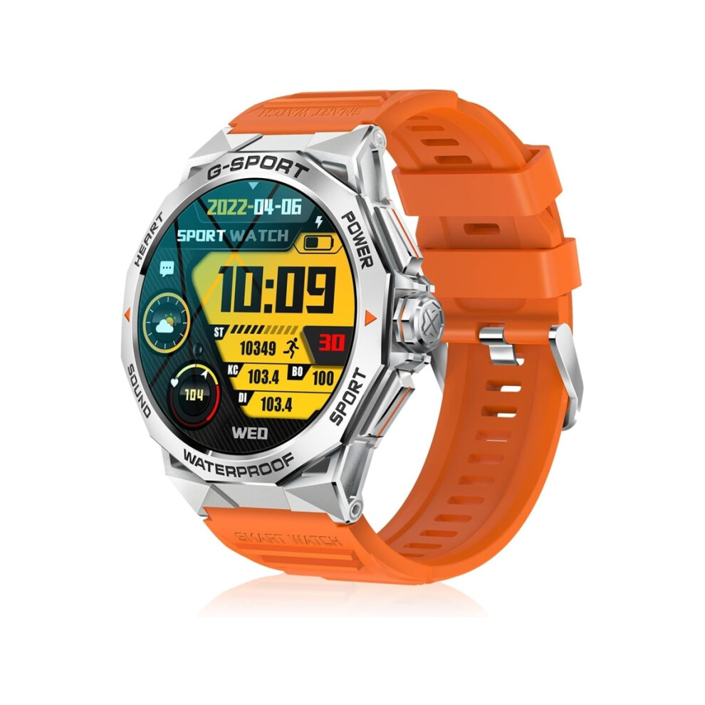 Military Smartwatches For Men, 1.43'' Ultra Hd Amoled Sports Watch With Call Reception/Dialing, Over 100 Faces 6220252895207