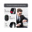 1.8-inch Smartwatch with Bluetooth Call Function, IP68 Waterproof, for Android iOS, Silver, VEANXIN 1