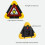 Triangle Car LED Work Light with 5 Modes, 2000mAh, 185mm 9