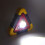 Triangle Car LED Work Light with 5 Modes, 2000mAh, 185mm 6