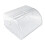 Transparente Aufbewahrungsbox mit Rolldeckel und 8