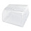 Transparente Aufbewahrungsbox mit Rolldeckel und 15