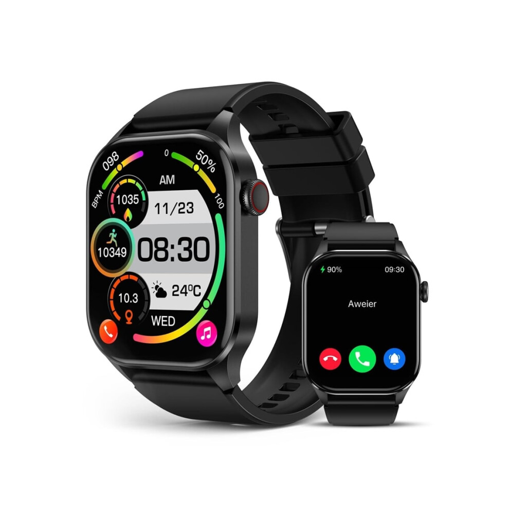 Smartwatch For Men And Women, Infrared Blood Oxygen Monitor, True 2.04 Inch Amoled Display, Veanxin Monitor 6220252897003